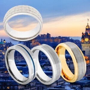 Bague en argent pour hommes