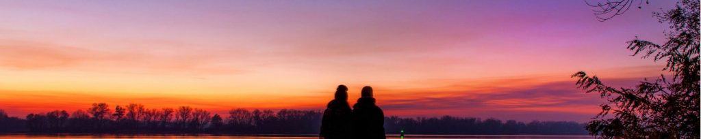 Photo du coucher de soleil