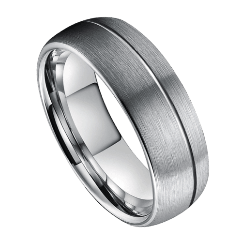 bague de fiançailles en argent pour hommes, bague d'anniversaire de mariage dans toutes les tailles