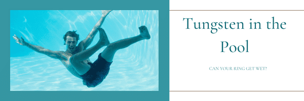 peux-tu porter un anneau de tungstène dans la piscine