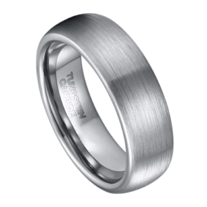 Bague en argent pour hommes, pour anniversaire de mariage, fiançailles, tungstène, bande de 6mm, 8mm, tailles, design de style traditionnel moderne