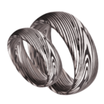 Waterfall - Bague Homme en Tungstène - Bague Homme en Tungstène 6mm ou 8mm