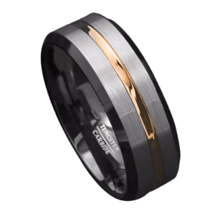 Champion - Bague en argent et or pour homme